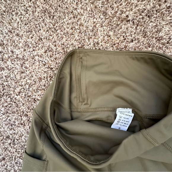 Soul Crusher Cornhole High Waist Leggings Green Womens Size Small NWOT - Picture 3 of 5